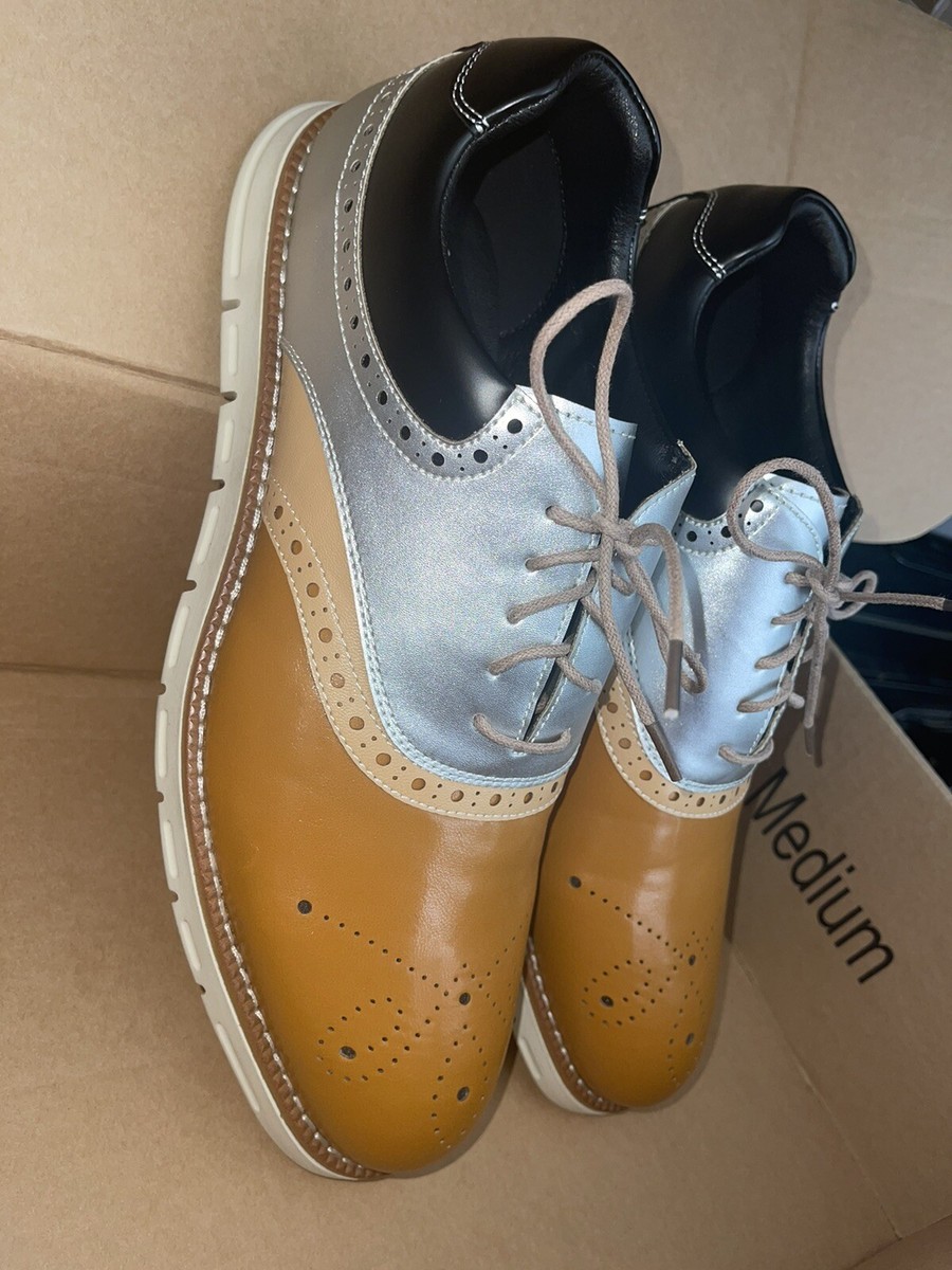 JITAI Mens Oxford Shoes Casual Dress Shoes for Men  display picture 2