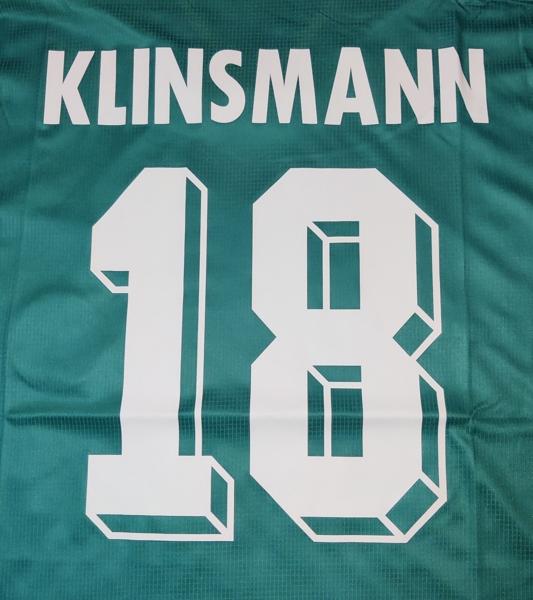Germany 1994 World Cup Klinsmann #18 Away Retro Soccer