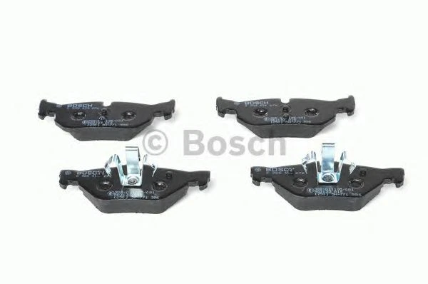 Eje trasero BRAKE PADS + SENSORS SET para BMW 1 118 i 2004-2012 Foto 2 de 4