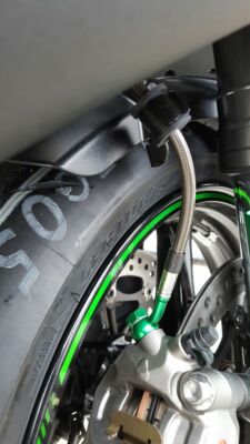 KAWASAKI ZX-10R 2016-2025 ABS FRONT AND REAR SPIEGLER BRAKE LINE