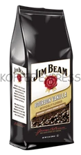 Jim Beam Bourbon Vanilla Bourbon Flavored Ground Coffee, 1 bag/12 oz
