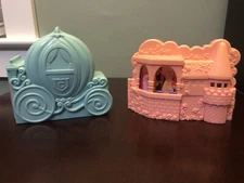 Disney Mattel Once Upon A Time Playsets Lot Of 2 Vintage 1992