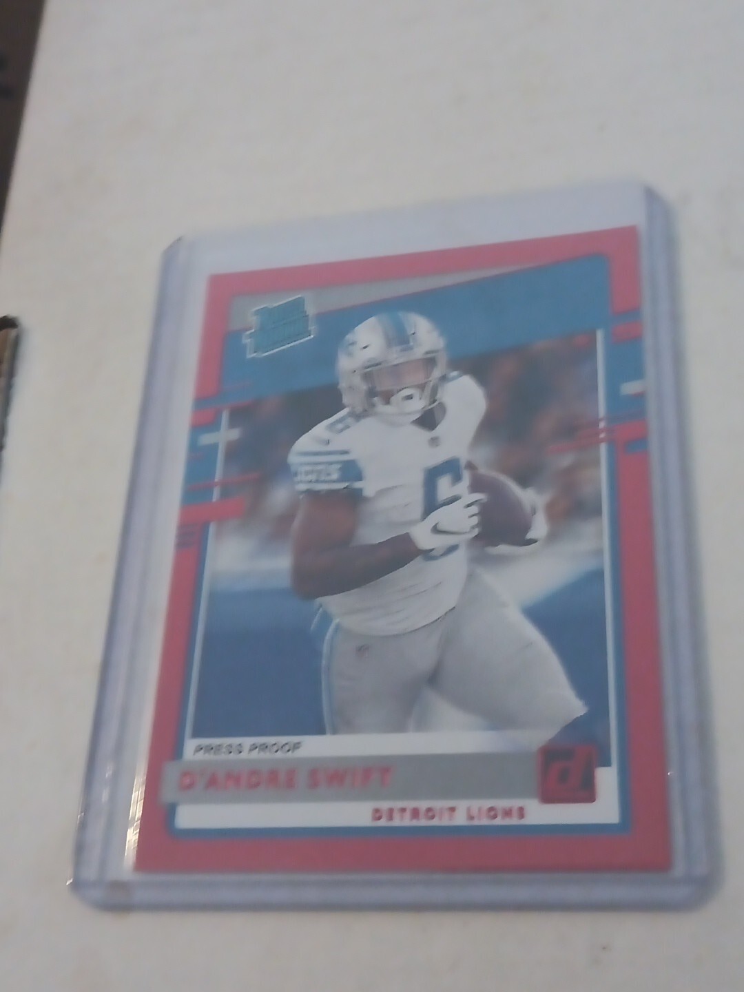 D'ANDRE SWIFT 2020 Donruss Press Proof Red #309 K0324