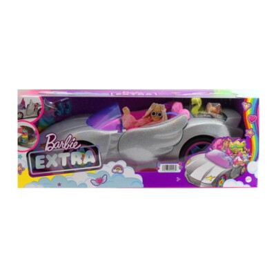 Barbie Extra Sports Car Cabrio HDJ47 mit Zubehör NEU/OVP Auto mit ''Flügeltüren''
