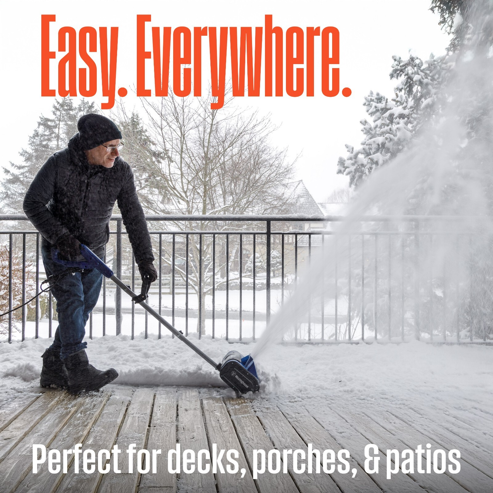 Westinghouse Open Box Corded Electric 11" Snow Shovel