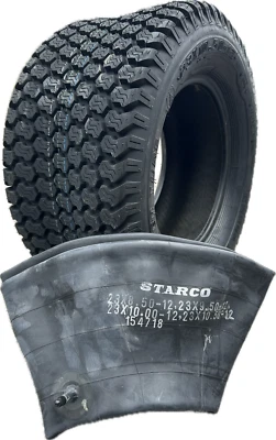KENDA 23x10.50-12 Turf tyre, 23 10.50 12 inner tube , Lawn mower tyres, Ride on mower