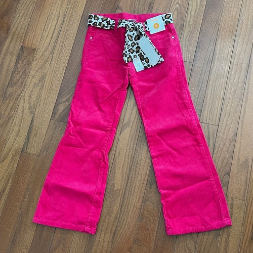 Gymboree Girls Hot Pink Corduroy Pants Size 6 New - Picture 1 of 12