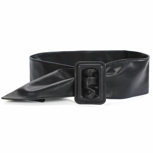 Faux Leather Waist Belts Ladies Wide Waistband Belt Women Fashion Accessories 1p - Picture 1 of 15