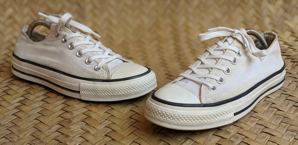 Converse all star top white low cut