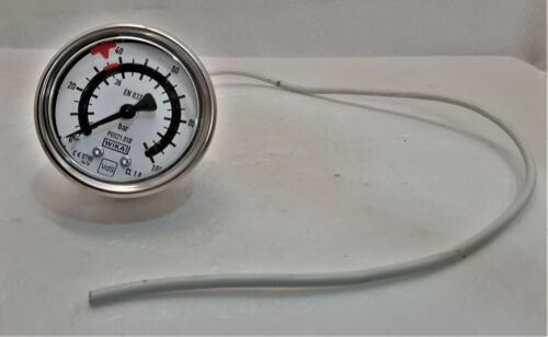 36 - 100 BAR WIKA pressure gauge Switch CL1.6 PN PGS21.050, VdS