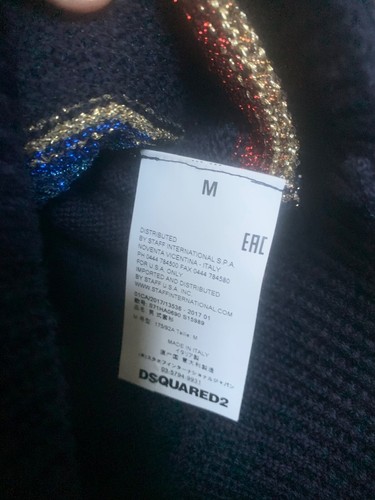 dsquared mens medium sequin vest - Picture 6 of 8