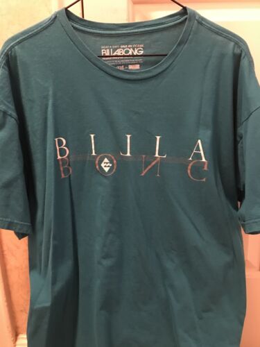 Billabong Logo Men's Dark Teal T-shirt-XL