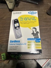 Linksys CIT200 Cordless Skype Phone with Handset  Charging Base Sealed