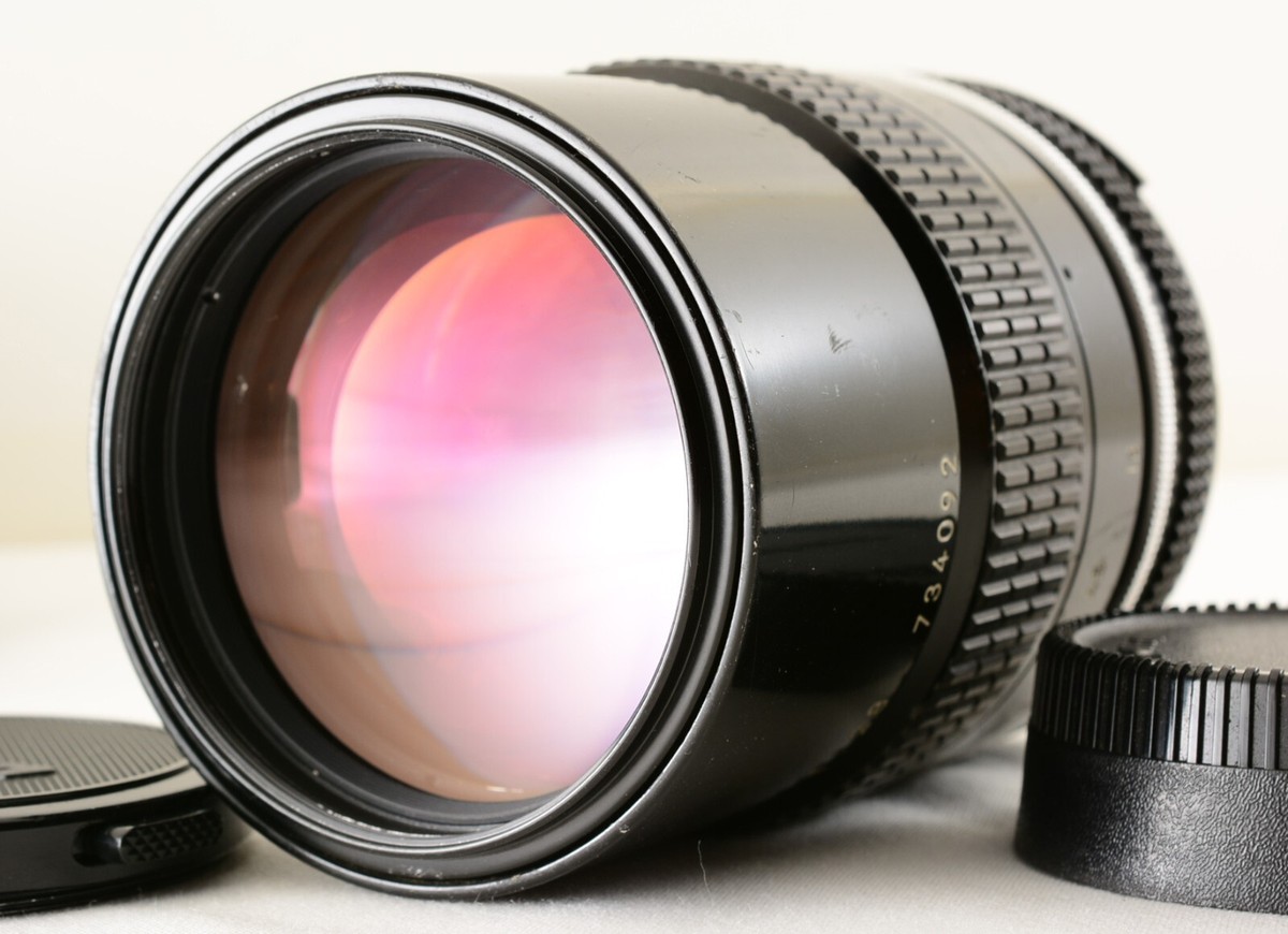 くらしを楽しむアイテム Ai Nikon NIKKOR Lens Prime Portrait Telephoto MF f/2.8 135mm レンズ(単焦点)