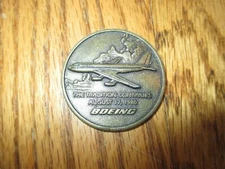 NEW Boeing Medallion Coin 5000 Jet Transports Aug. 17, 1984
