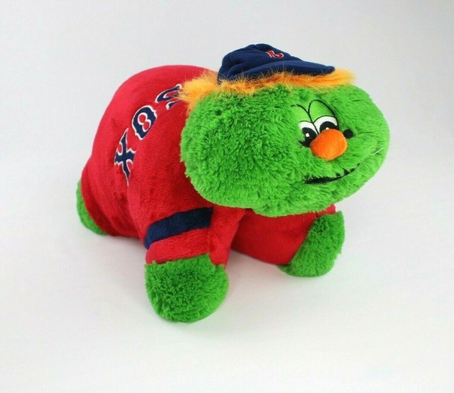 MLB Boston Red Sox Wally Green Monster Mascot Pillow Pet 18"My Pillow