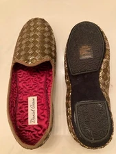 Women's Daniel Green Slippers Taupe 8W