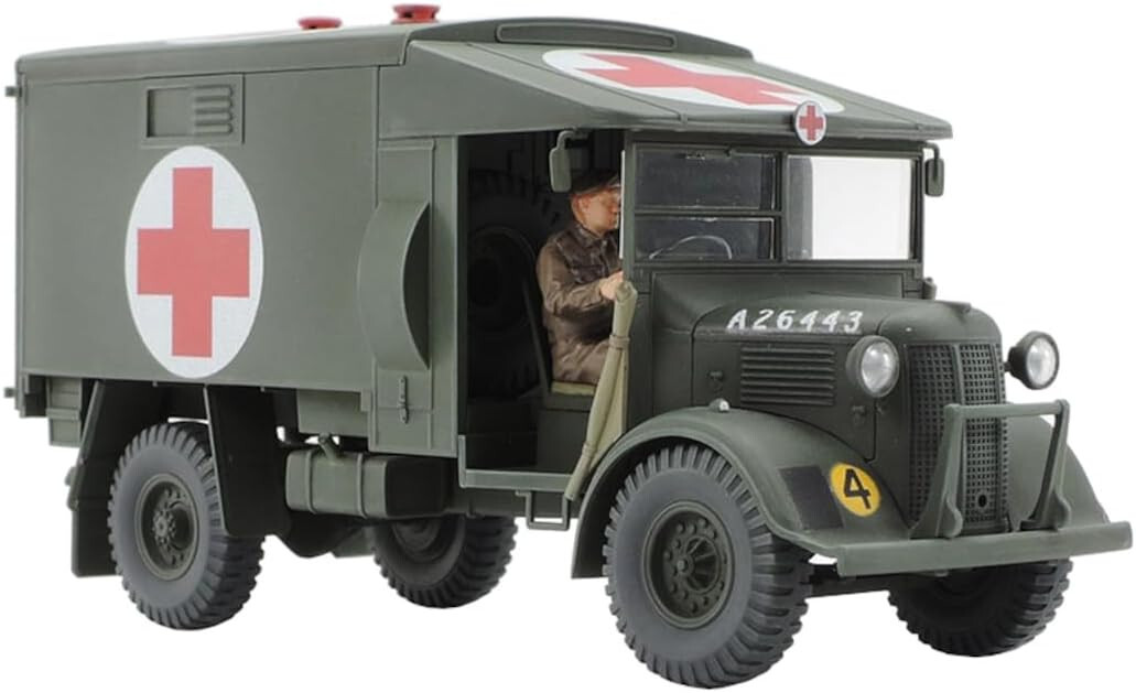 TAMIYA 148 ВОЕННАЯ МИНИАТЮРА 105 БРИТАНСКИЙ 2-ТОННЫЙ комплект СКОРОЙ ПОМОЩИ 4х2 32605 10690₽