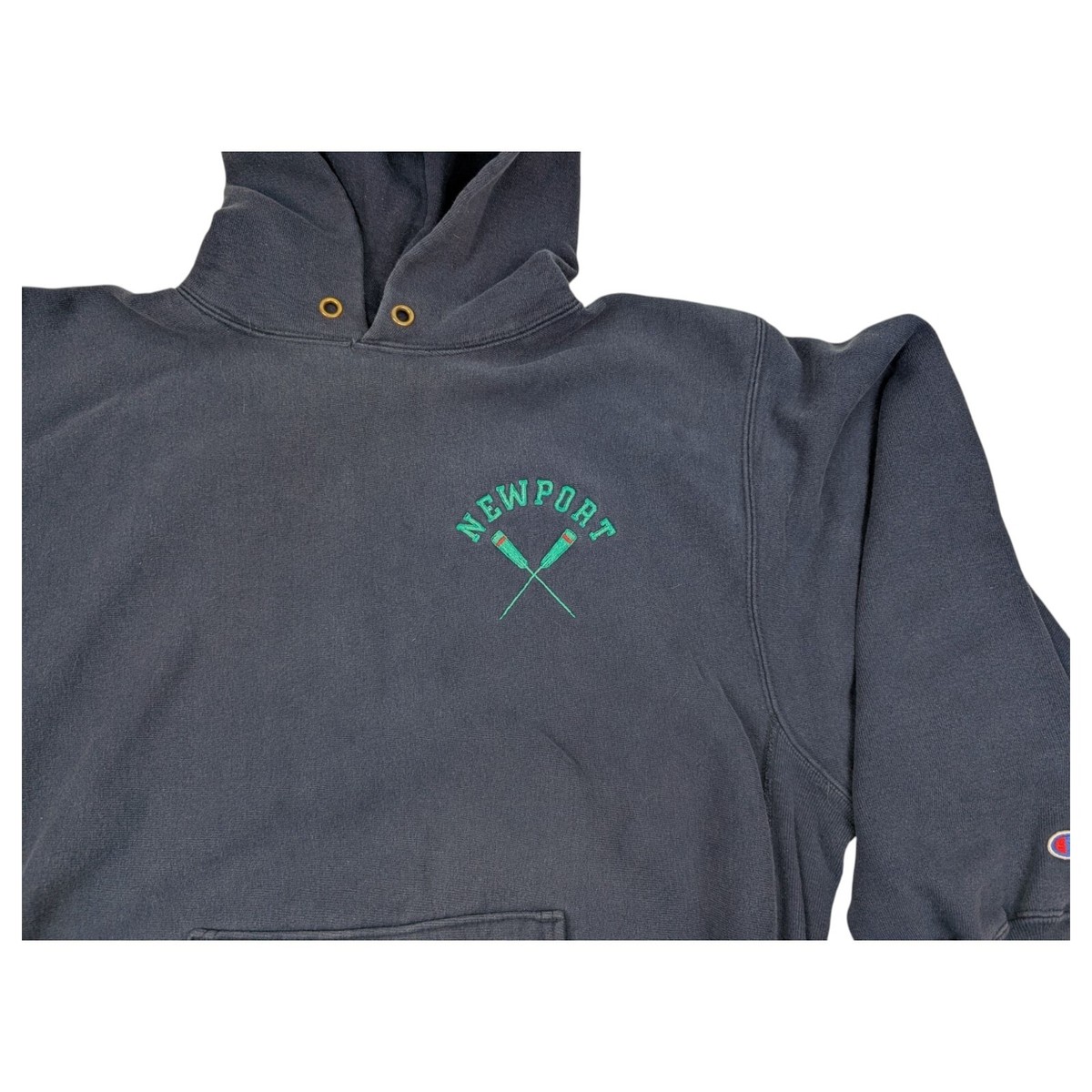 Vintage 80s Champion Reverse Weave Newport Rowing Sweatshirt