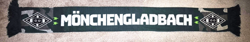 Borussia Mönchengladbach Schal - Dunkelgrün - - Bild 2 von 2