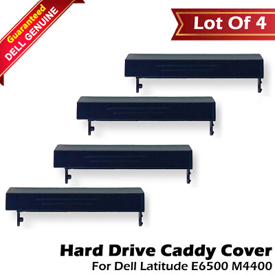 Lot of 4 New Laptop Hard Drive Caddy Cover For Dell Latitude E6500 M4400 D967P