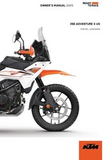 KTM Owners Manual Book Guide 2025 390 ADVENTURE X US
