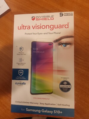 INVISIBLE SHIELD GLASSFUSION HYBRID GLASS SCREEN PROTECTION, SAMSUNG GALAXY S10+