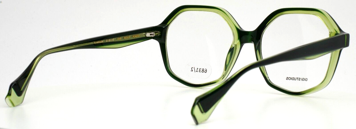 GIGI STUDIOS Romina 6831/2 Green Womens Geometric Eyeglasses