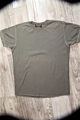 tee shirt kaki à manches courtes MARLBORO CLASSICS taille XL EXCELLENT ÉTAT - Photo 1/3