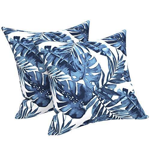 Outdoor Accent Patio Toss Pillow Covers Covers ONLY Tropical Throw Pillow Cas... - Picture 1 of 7