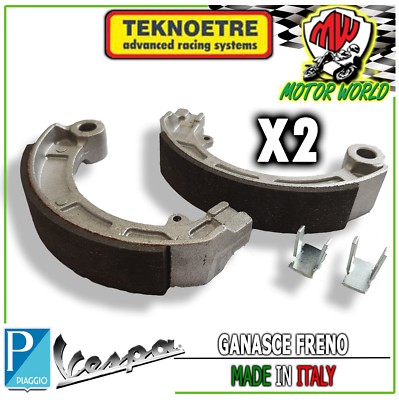 Ganasce Freno MALOSSI 10 " Anteriori E Posteriori Per Piaggio Vespa PK 50 , 125 , S , XL , XL2 , PK 50 XL FL , HP , N , Rush , PX 125 , 150 , 200 , T5 - Malossi | Marco Rover - Foto 5