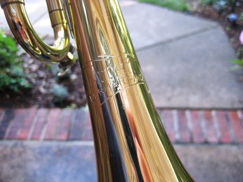 Clean/Lubricated Vintage Elkhart Artist Trumpet w/Conn Mouthpiece NICE! - Picture 7 of 10