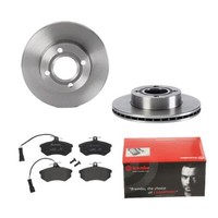 Brembo Bremsscheiben Ø256MM + BremsbelÄGe Vorne FÜR Audi Coupe B3 Skoda VW Seat