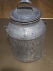 Vintage Milk Can Jug-4 Quart Dairy Pail-Country Farmhouse Decor-Metal -9.5" #126 — photo 7