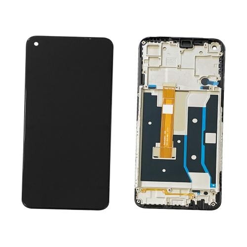 DISPLAY con LCD e TOUCH ORIGINALE PER OPPO A73 5G CPH2161 SCHERMO + FRAME