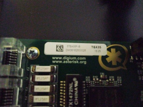 Digium TE435 Quad Span Digital T1/E1/J1 PCI-E Card + VPM128 Echo Cancellation - Afbeelding 5 van 7