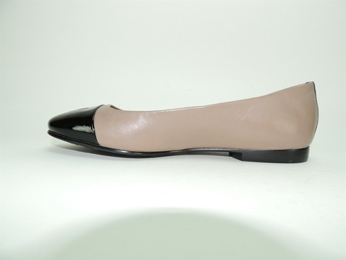 Taryn Rose Women's Adrianna Flats Tiramisu Nappa/Patent Size 6 M - Picture 3 of 6