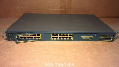 Cisco WS-C3550-24-SMI Catalyst 3550 Netzwerk Switch 24x RJ-45 10/100 + 2x GBIC