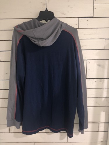 Boston Red Sox Adult Hoodie Extra Sz-LG Blue/Red Fanatics Pullover MLB Sweater - Picture 5 of 5
