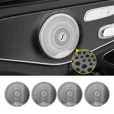 Für Mercedes Benz Autotür GLC 4 stk matt Abdeckung Lautsprecher Audio W213 W205 Für Mercedes Benz Autotür GLC 4 stk matt Abdeckung Lautsprecher Audio W213 W205
