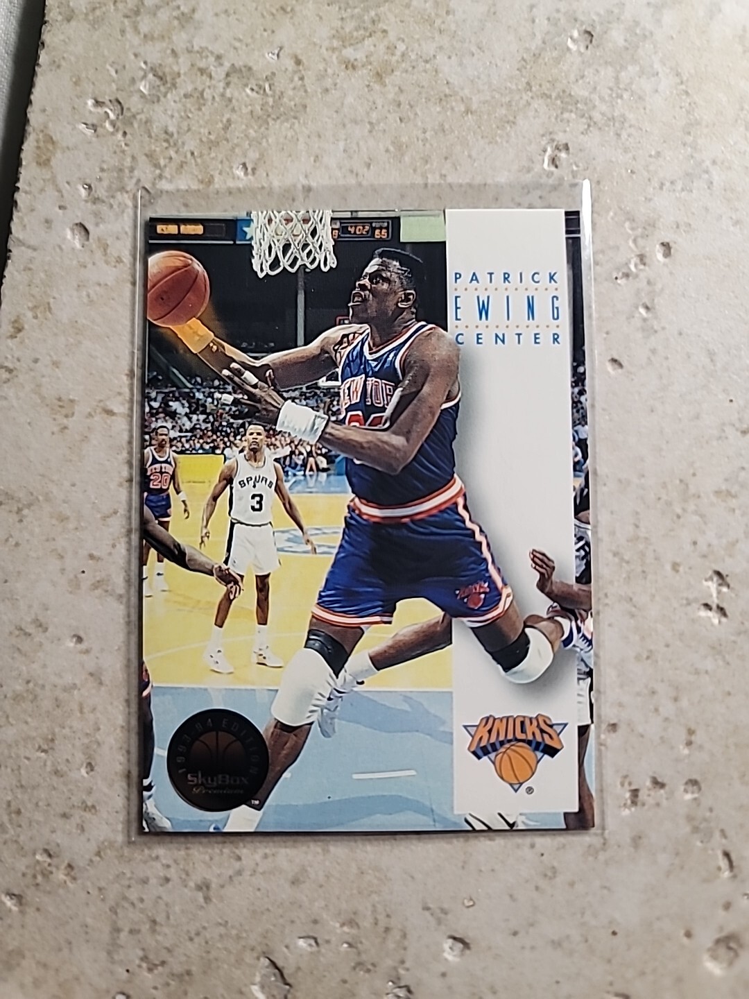 1993 SkyBox Premium #126 Patrick Ewing New York Knicks