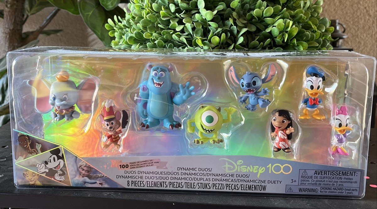 Disney 100 Years Dynamic Duos Collector Character Figure Set