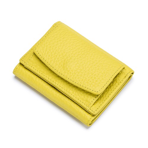 Women's Lady RFID Blocking Mini Trifold Leather Wallet Credit Card Holder Purse - Picture 4 of 23