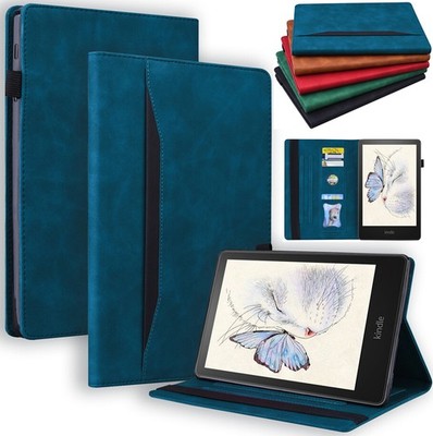 Für Amazon Paperwhite 12th Gen Signature Edition 2024 Flip-Leder-Etui Hülle