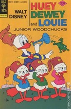 Huey Dewey and Louie Junior Woodchucks #42 FN 1977 Gold Key Stock Image