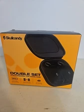 Skullcandy Kilo Wireless Bluetooth Double Speaker Set wt Case Bundle 2-pack