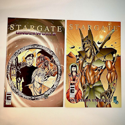 Entity Comics Stargate Underworld #1 Color Single Issues Lot of 2 Comics