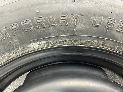 2008 HONDA CRV EMERGENCY SPARE TIRE DONUT WHEEL T155/90/R17 - 17X4 OEM - Picture 9 of 10