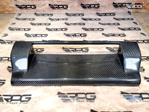 RPG Carbon Rear Bumper License Plate Backing Frame for 97-01 Subaru Impreza GC8 - Picture 2 of 17