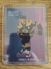 2025-26 Upper Deck Allure - Color Flow Charlie McAvoy #CF-18 Blue Purple